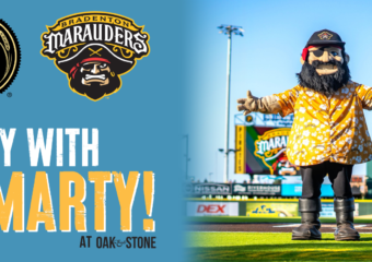 Party with Marty - Your Favorite Bradenton Marauder - at Oak & Stone!