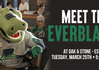 Meet the Florida Everblades at Oak & Stone - Estero on March 25!